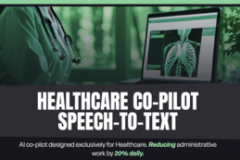 AI. Healthcare Startup. Speech-to-text